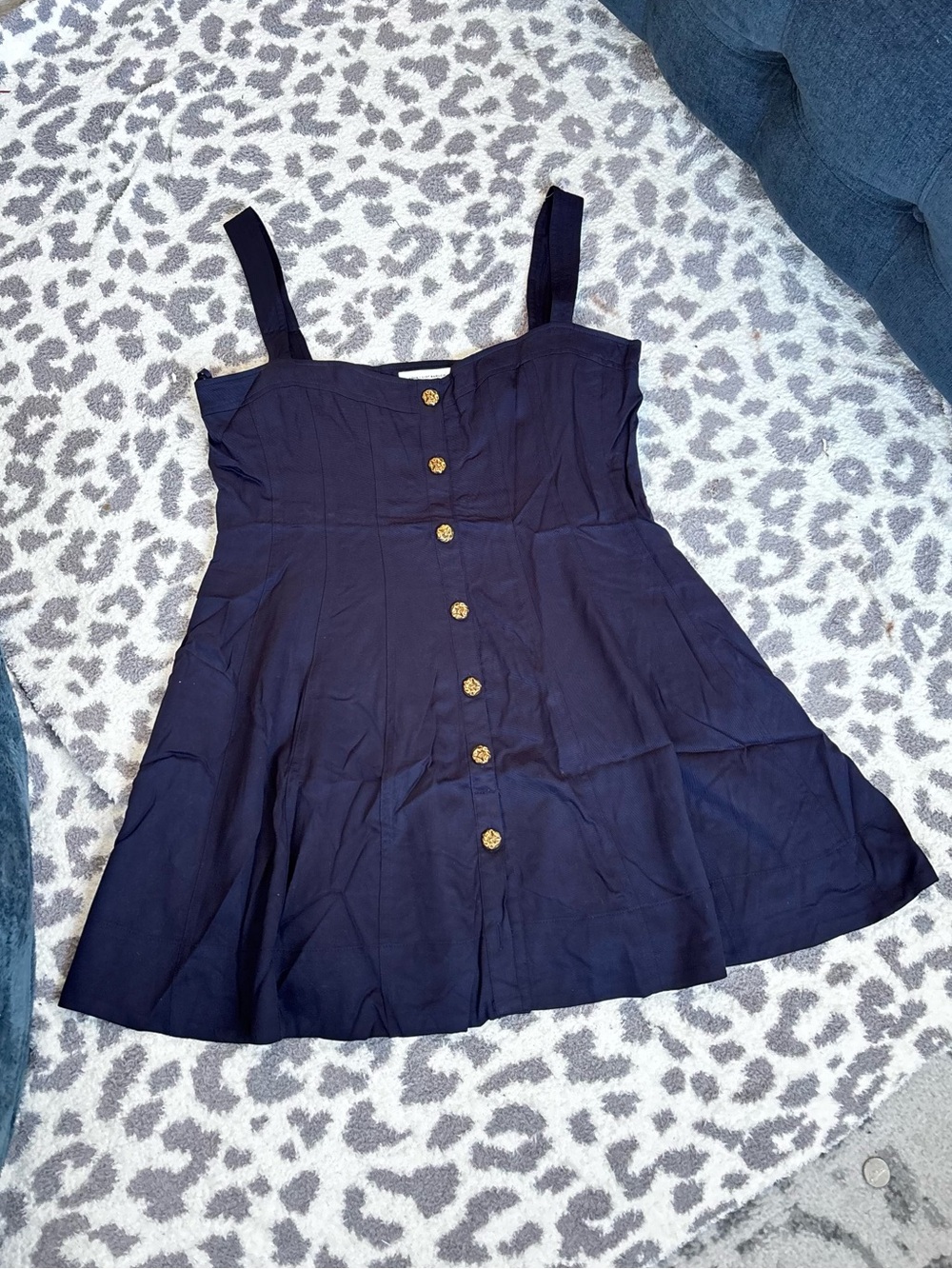 XXL Aqua X Liat Baruch Navy Dress